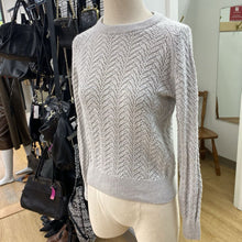 Load image into Gallery viewer, Wilfred open knit wool sweater XS
