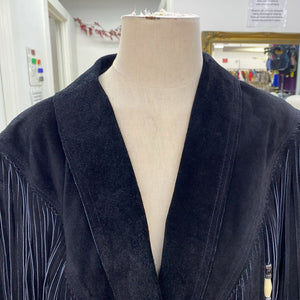 The leather Ranch fringe suede jacket 3/XL
