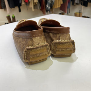 Coach logo loafers 8/38.5