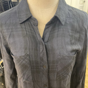 RAILS fringe plaid dress XS