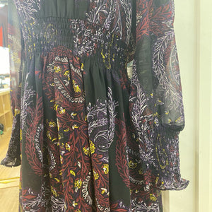 Melanie Lyne paisley print dress NWT 6