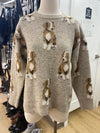TWIK Dog theme sweater XS