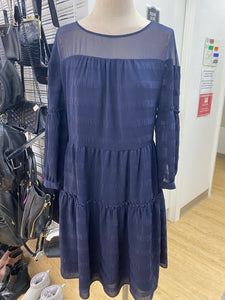 Banana Republic tiered dress 10