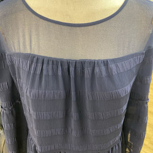 Banana Republic tiered dress 10