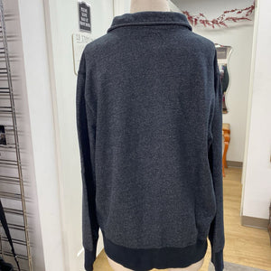 Roots half zip sweater L