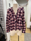 H&M plaid top NWT M