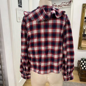 H&M plaid top NWT M