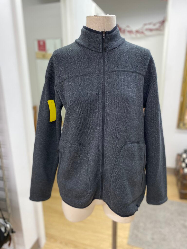 MEC Mountain Equipment Coop reversible sweater L