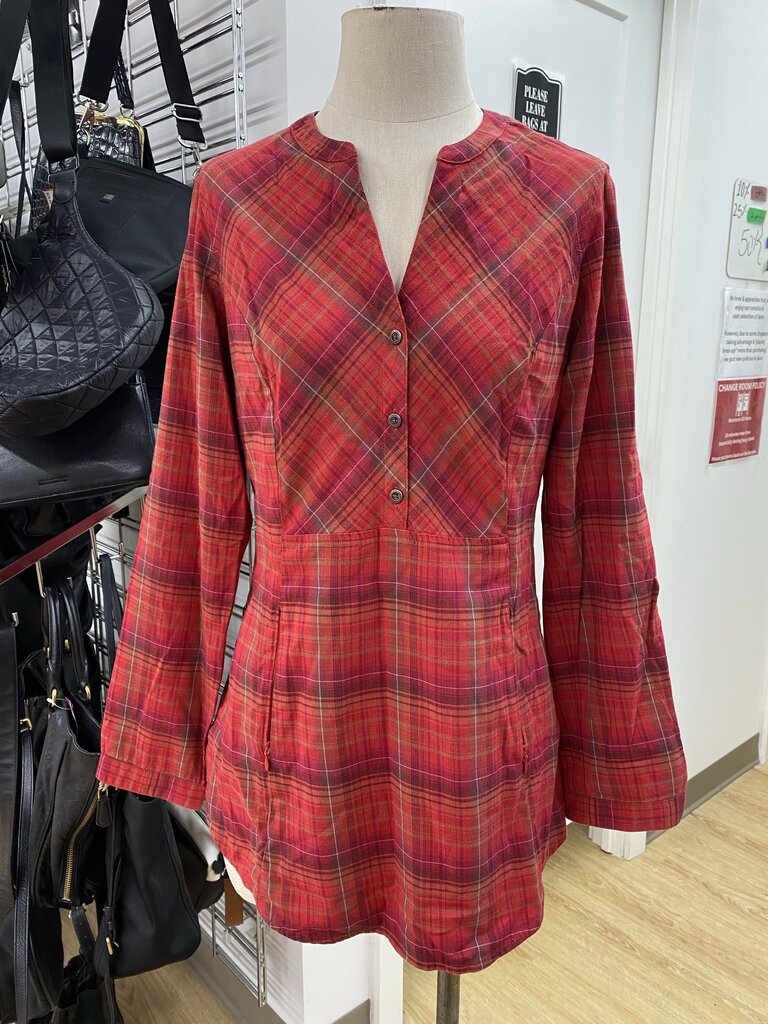 Royal Robbins plaid tunic M