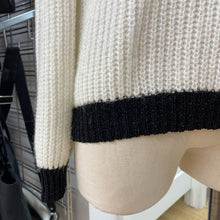 Load image into Gallery viewer, Elsamanda wool/mohair/metallic/blend sweater S

