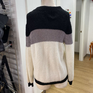 Elsamanda wool/mohair/metallic/blend sweater S