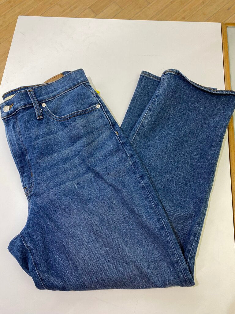 Madewell The Perfect Vintage Straight Jeans 32
