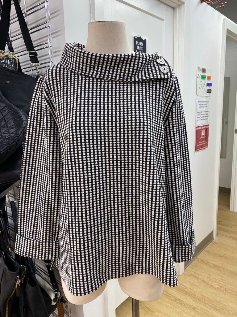 Habitat button detail sweater L
