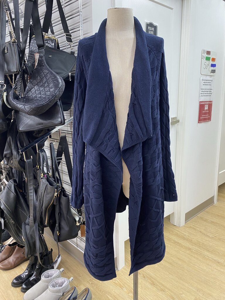 Tommy Hilfiger cotton/blend open cardi XXL