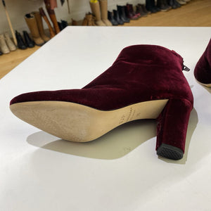 SJP BY SARAH JESSICA PARKER velvet booties 35