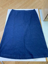 Load image into Gallery viewer, Eileen Fisher denim skirt XL
