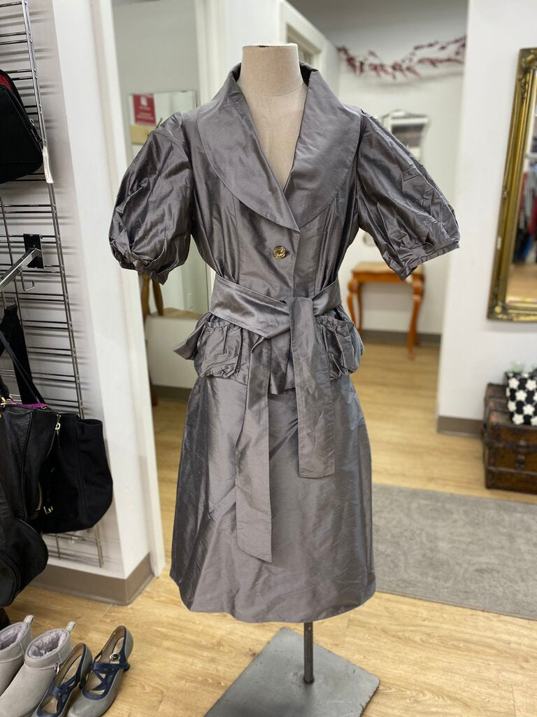 Armani silk taffeta skirt/top 16