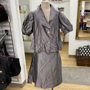 Armani silk taffeta skirt/top 16