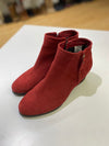College waterproof suede booties 9