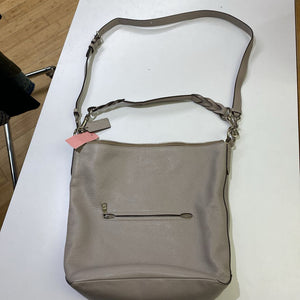 Coach pebbled leather double strap handbag