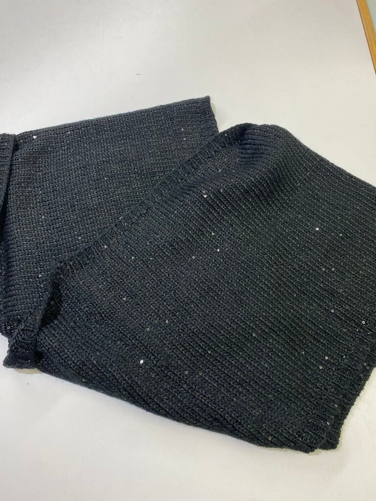 Calvin Klein knit/sequins infinity scarf
