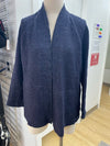Eileen Fisher organic cotton/Tencel open cardi L