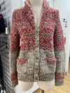 Wilfred wool/alpaca/blend button cardi M
