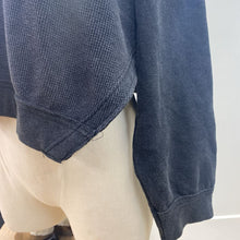 Load image into Gallery viewer, Saturday Sunday crop waffle knit top S
