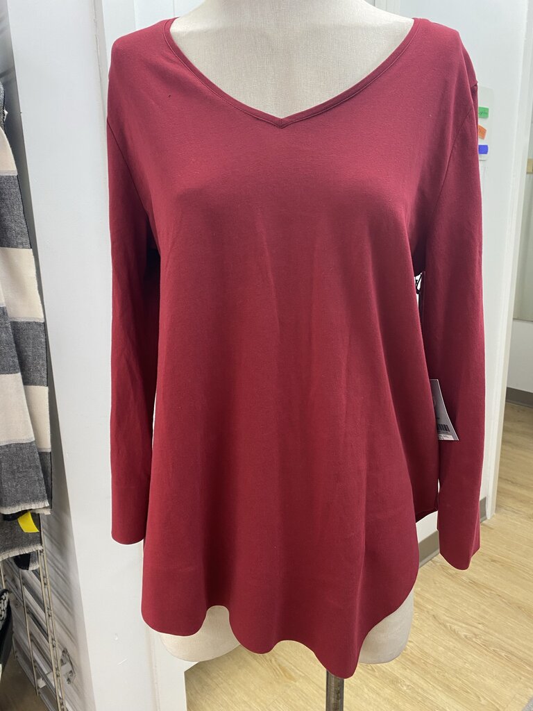 Habitat asymmetrical hem top NWT S