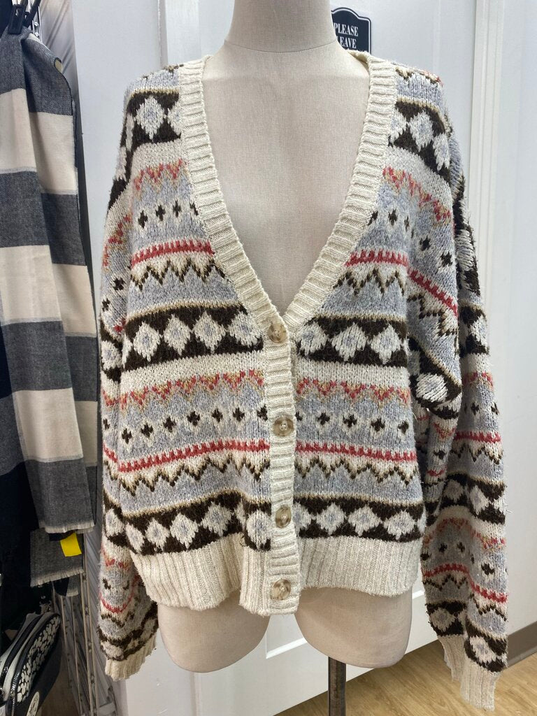 American Eagle button up cardigan L