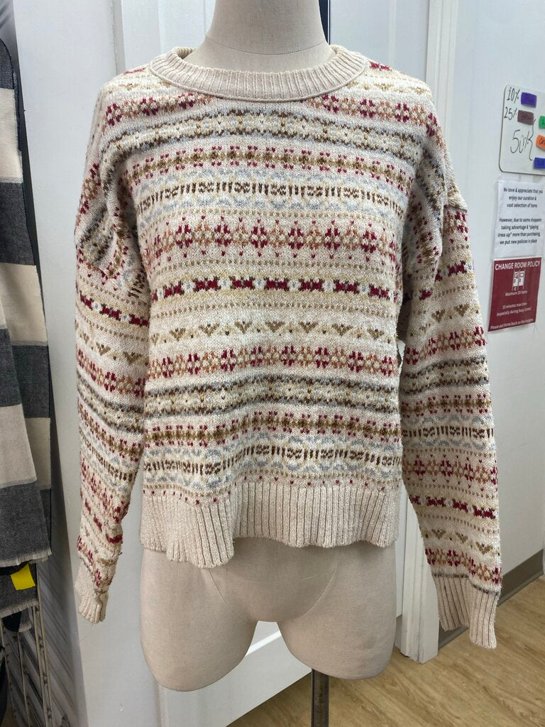 American Eagle Fair Isle sweater M