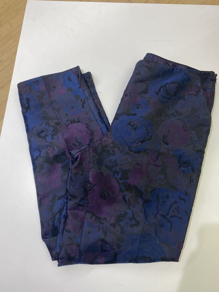 Talbots brocade pants 6