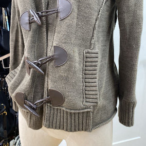 Lauren Ralph Lauren toggle cardi M