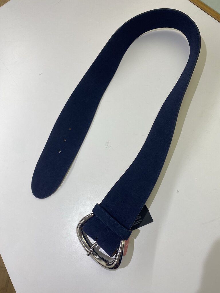 Club Monaco wide suede belt L