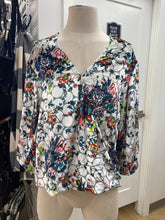 Load image into Gallery viewer, Maeve sheer/velour print top S
