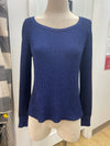 Eileen Fisher metallic sheen sweater S