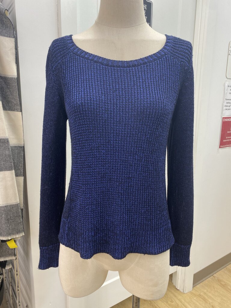 Eileen Fisher metallic sheen sweater S