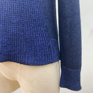 Eileen Fisher metallic sheen sweater S