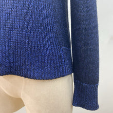 Load image into Gallery viewer, Eileen Fisher metallic sheen sweater S
