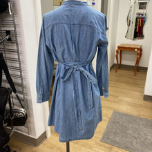 Load image into Gallery viewer, Eileen Fisher light denim dress NWT S
