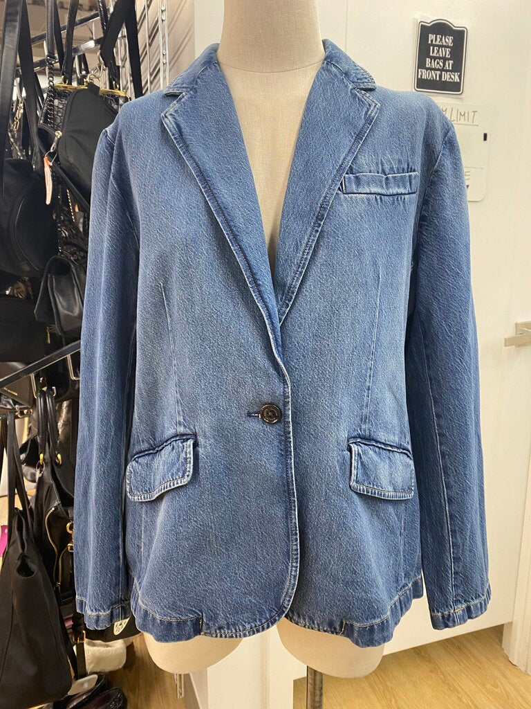 Lauren Ralph Lauren denim blazer NWT 12