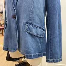 Load image into Gallery viewer, Lauren Ralph Lauren denim blazer NWT 12
