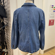 Load image into Gallery viewer, Lauren Ralph Lauren denim blazer NWT 12
