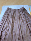 Maison cinqcent 500 pleather pleated skirt M