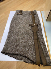 Load image into Gallery viewer, Vitrin knit asymmetrical skirt XL
