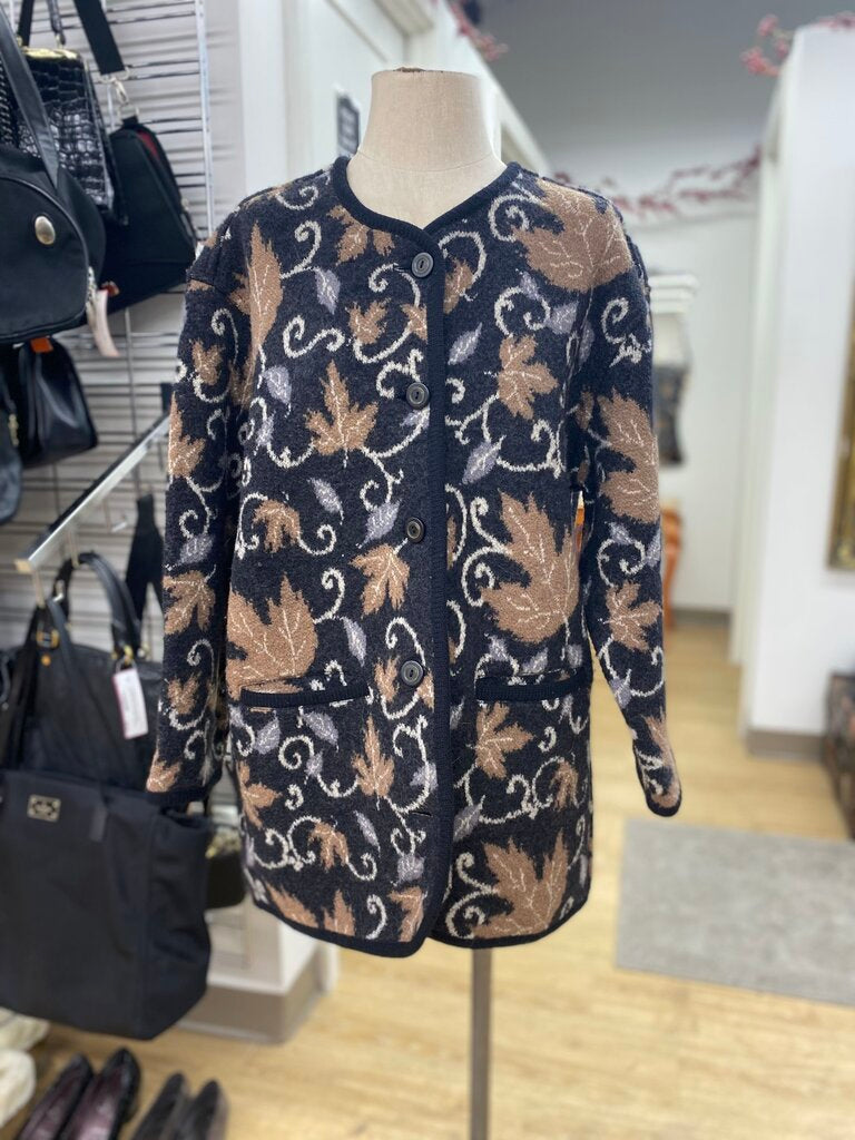 Tundra Canada oversized wool cardi/coat S