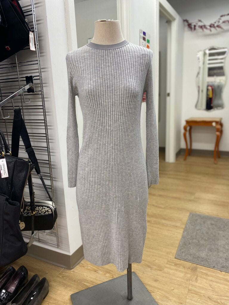 Ted Baker wool/blend ribbed dress 3/M