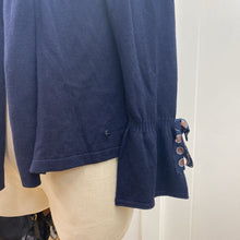 Load image into Gallery viewer, Olsen tie sleeve open cardi M
