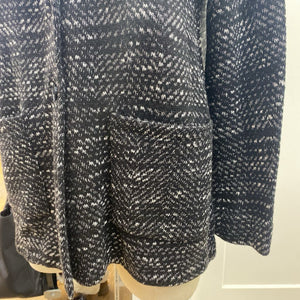 Nic & Zoe cotton/blend blazer style cardi M