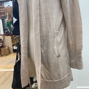 Banana Republic merino wool long open cardi S